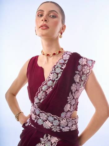 LAXMINAM OP-498 DESIGNER SAREE WHOLESALER IN INDIA